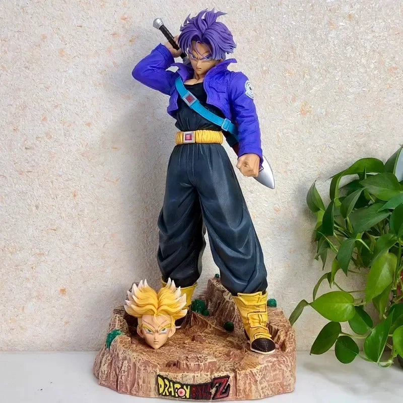 Dragon Ball Trunks Future New 50cmWarrior Action Figure Pvc Anime Model Desktop Decoration Collections Festival Giofts Toys Kid