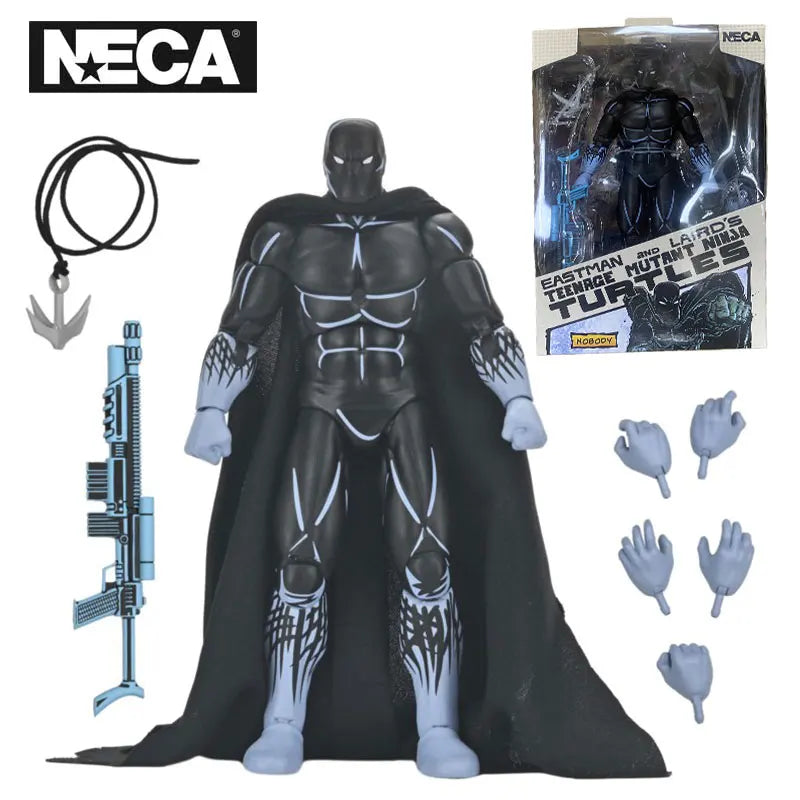 NECA 54450 Toys Teenage Mutant Ninja Turtles Mirage Comics Nobody Action Figures Original  Model Doll Gift Collection TMNT 18CM