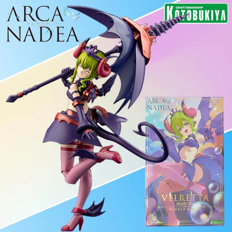 KOTOBUKIYA Genuine ARCA NADEA Series VELRETTA ReACT-P Special Color Scheme Assembly Model As A Gift Collectible