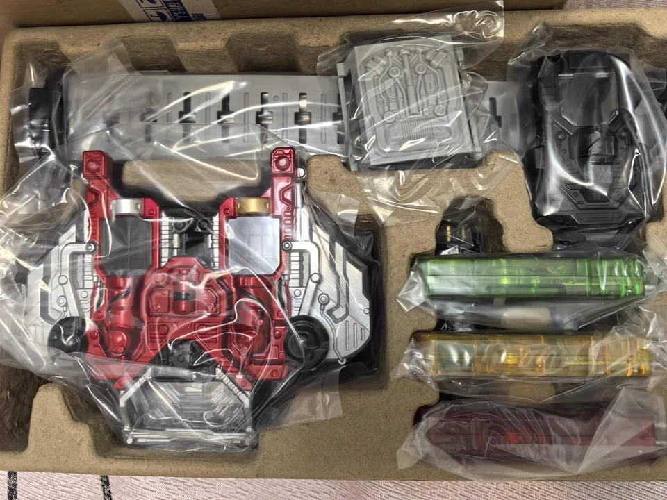 Original Bandai Dx Kamen Rider W Belt Driver 6 Memory Killer Slot Set Toys Collectible Anime Action Figure Model Toys Gifts