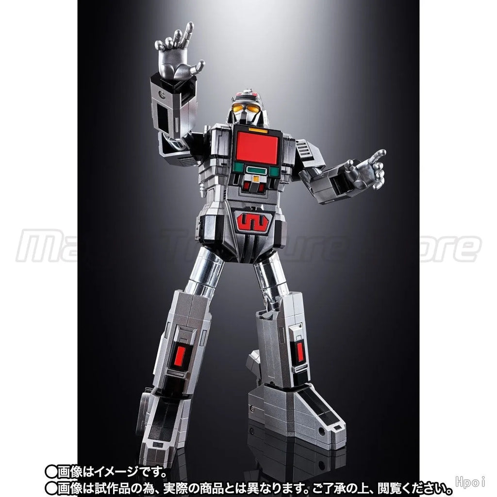 【MT】Original BANDAI SPIRITS Soul of Chogokin GX-97 Kyojuu Tokusou Special Megabeast Investigator Juspion Action Figure Toy Model