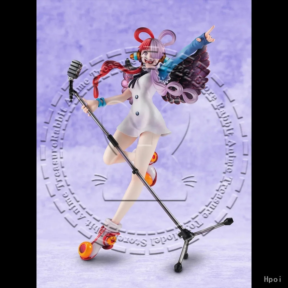 In Stock Original Genuine MegaHouse Red Uta  PVC ABS Anime Statue Figure Model Collectible Gift Decoration Showpiece