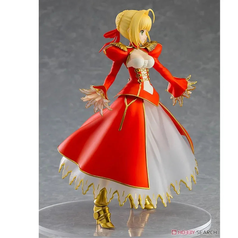 GSC POP UP PARADE Genuine Fate/EXTRA Nero Claudius Caesar Augustus Germanicus Anime Action Figures Toys for Boys Girl Kids Gifts