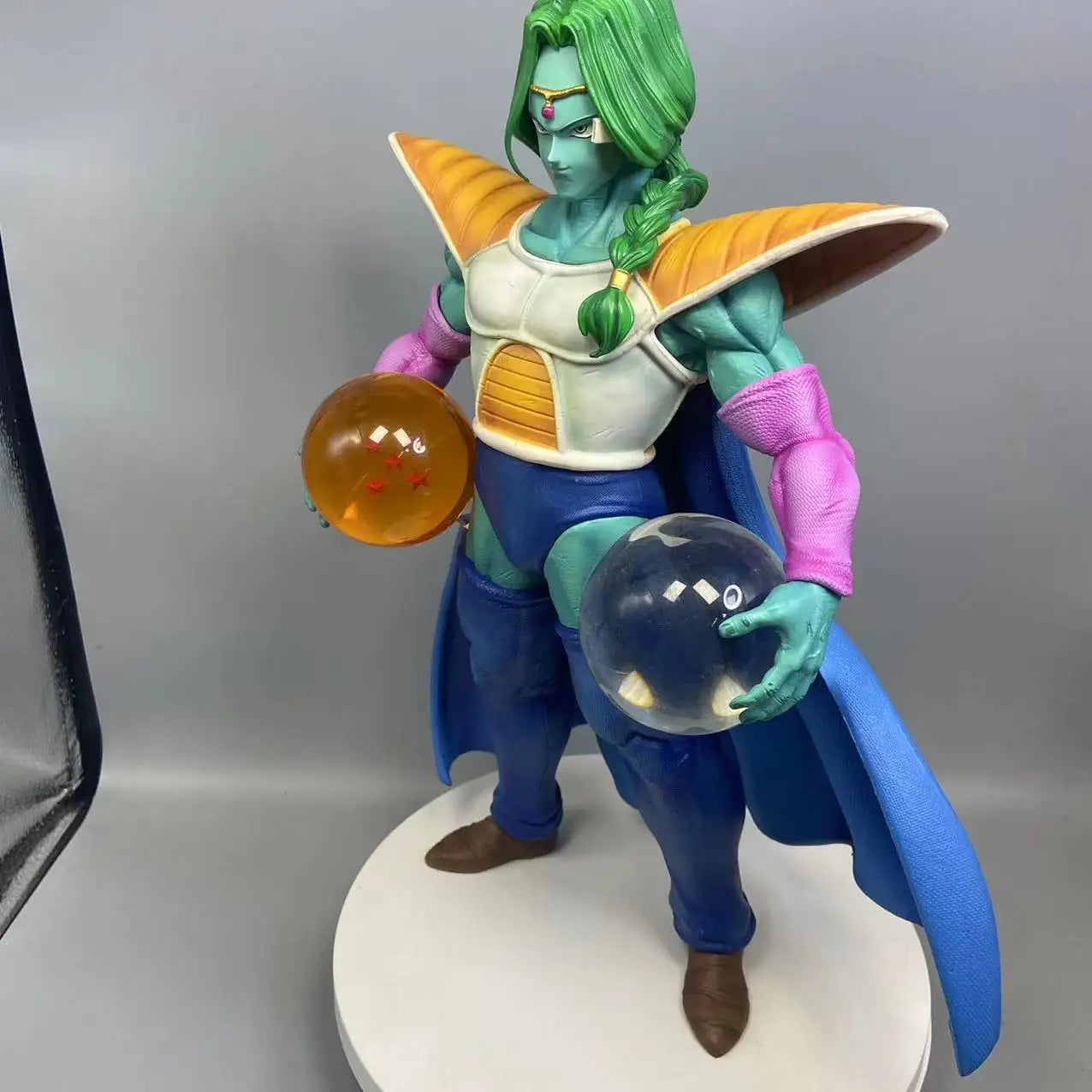 33cm Dragon Ball Zarbon Standing Collect Dragon Balls Anime Figure Model Statue Collection Desktop Decoration Ornament Toys Gift