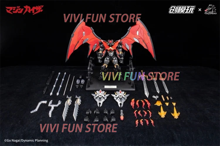 Vorrätig TRON Modellbausatz MAZINKAISER Zusammenbau bewegliche Modellspielzeuge mit Legierungskelett