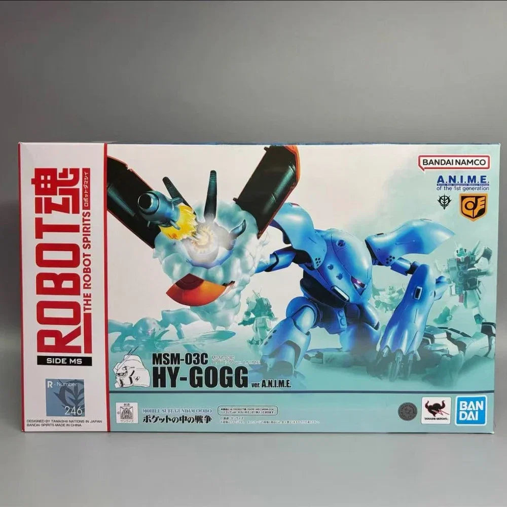 In Stock Bandai ROBOT Spirits Mobile Suit Gundam 0080: War in the Pocket MSM-03C Z'Gok Anime Ver. Premium Collectible