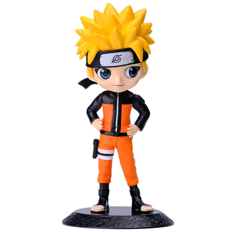 Anime Naruto Figures Sakura Action Uchiha Gaara Kakashi PVC Model Figurines For Decoration Collection Gift Toys 15cm