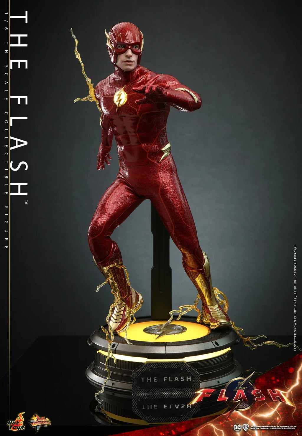 In Stock HotToys MMS713 Flash 1/6 Anime Action Figure Toy Gift Model Collection Hobbies