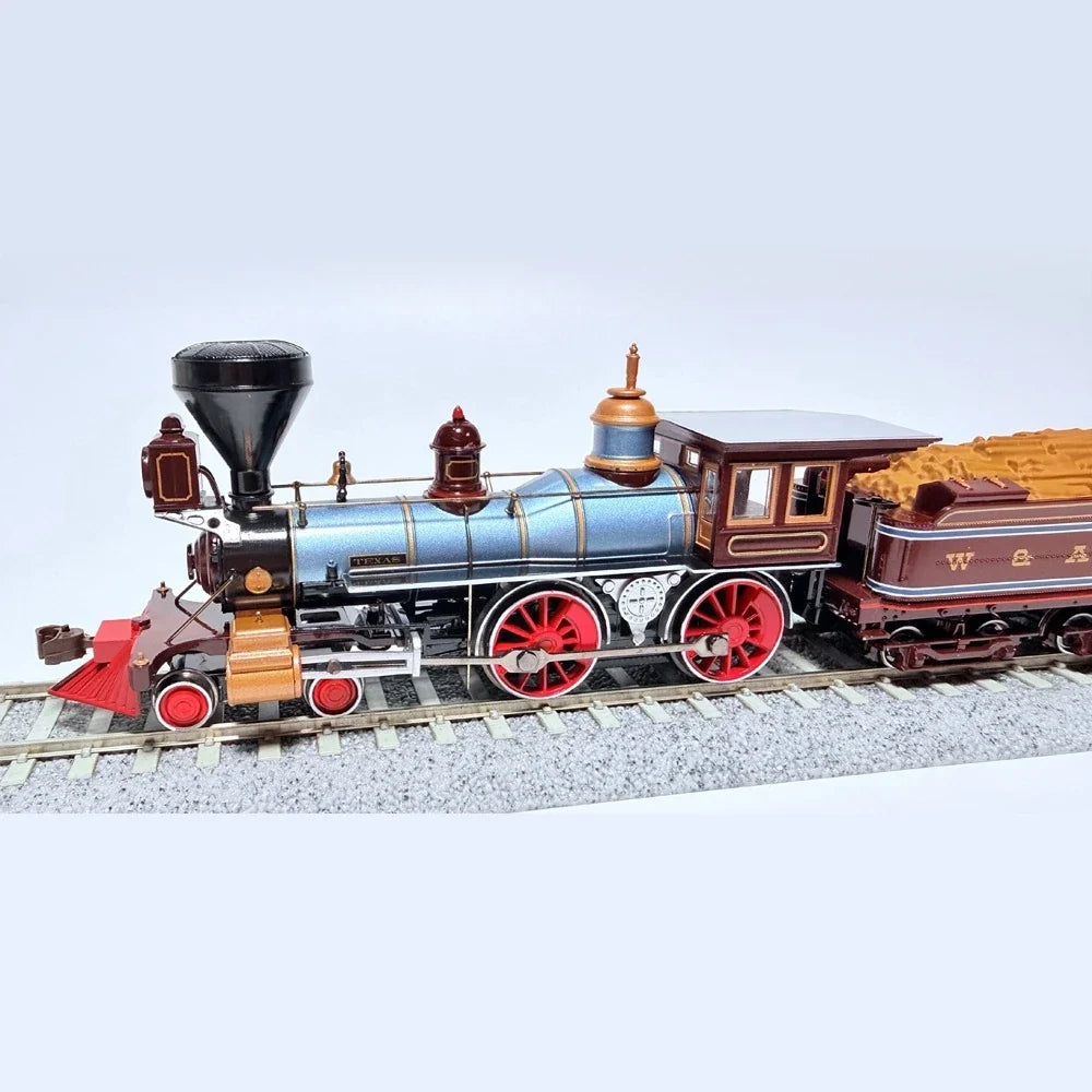 HO Scale 1/87 Model Train 4-4-0 Steam Locomotive Western Atlantic Railroad 51004 DC Analog Version Boys' Toy Gift