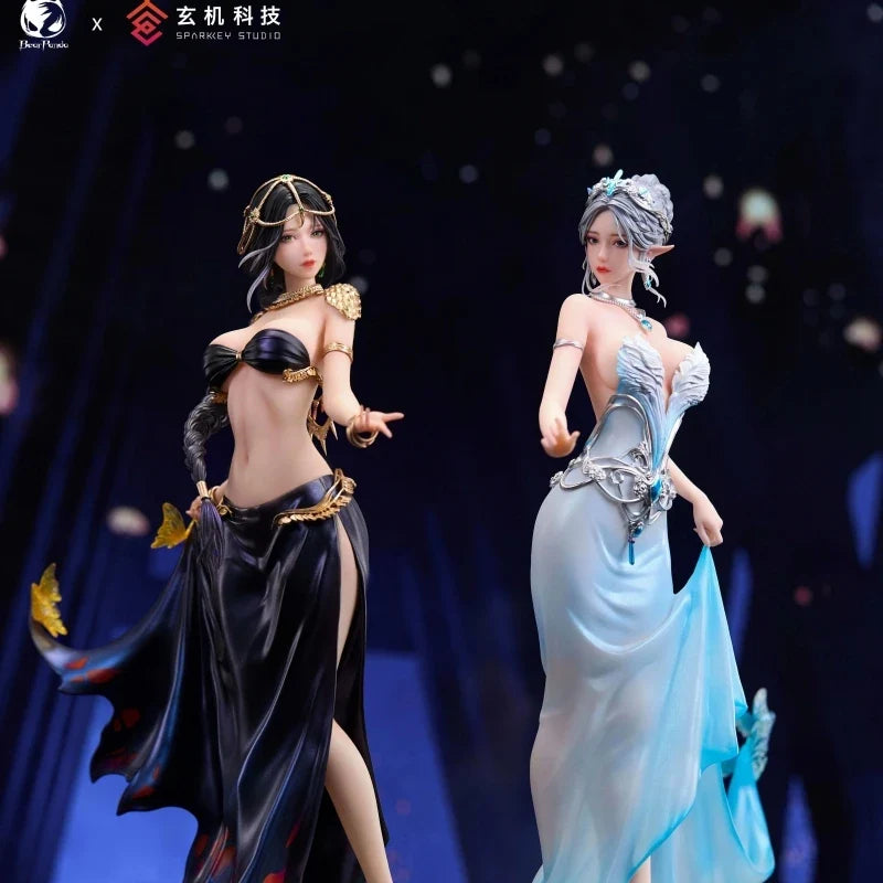 Genuine Bearpanda X Ghost Blade Encounter Ver. 1/6 Hai Qinyan/Aeolian 40cm Action Figures Desktop Decoration Collect Model Gift