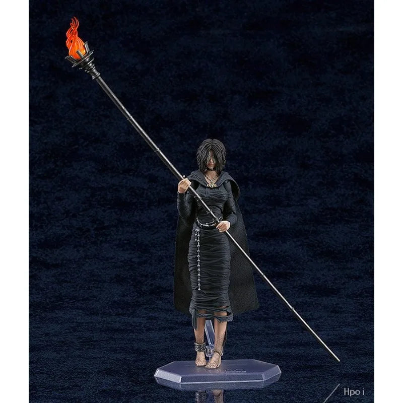 Max Factory Genuine Figma Series Demon Soul, Fire Woman in Black Collectibles of Finished Movable Models Game, Anime, Model, Toy