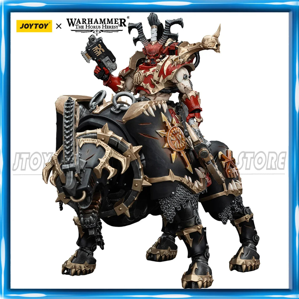 [AUF LAGER] JOYTOY Warhammer 40K Actionfigur 1/18 World Eaters Lord Invocatus Anime Figuren Spielzeug