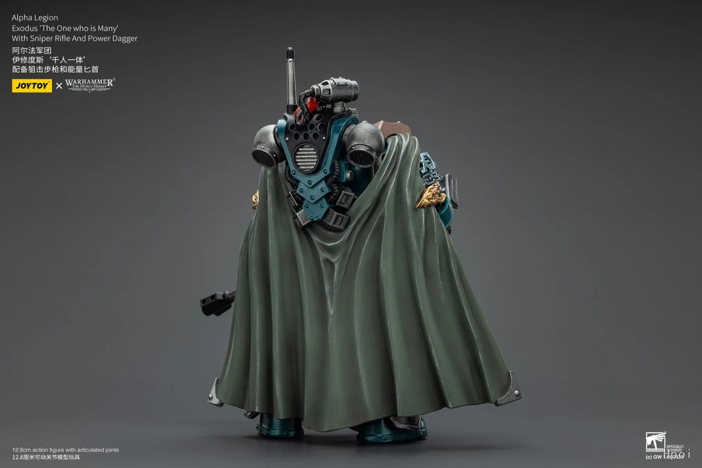 Original in Stock JOYTOY WARHAMMER 40K Alpha Legion Exodus The One Who Is Many 1/18 Action Figure Model Toy Gift Collection