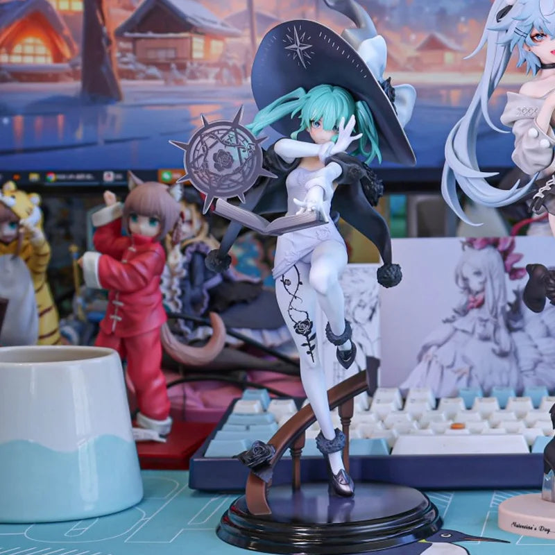 In Stock Original Ribose Rise Up Series Hatsune Miku Fancy Beauty Ver. Fantasia Witch 1/8 Hatsune Miku Model Desktop Ornament
