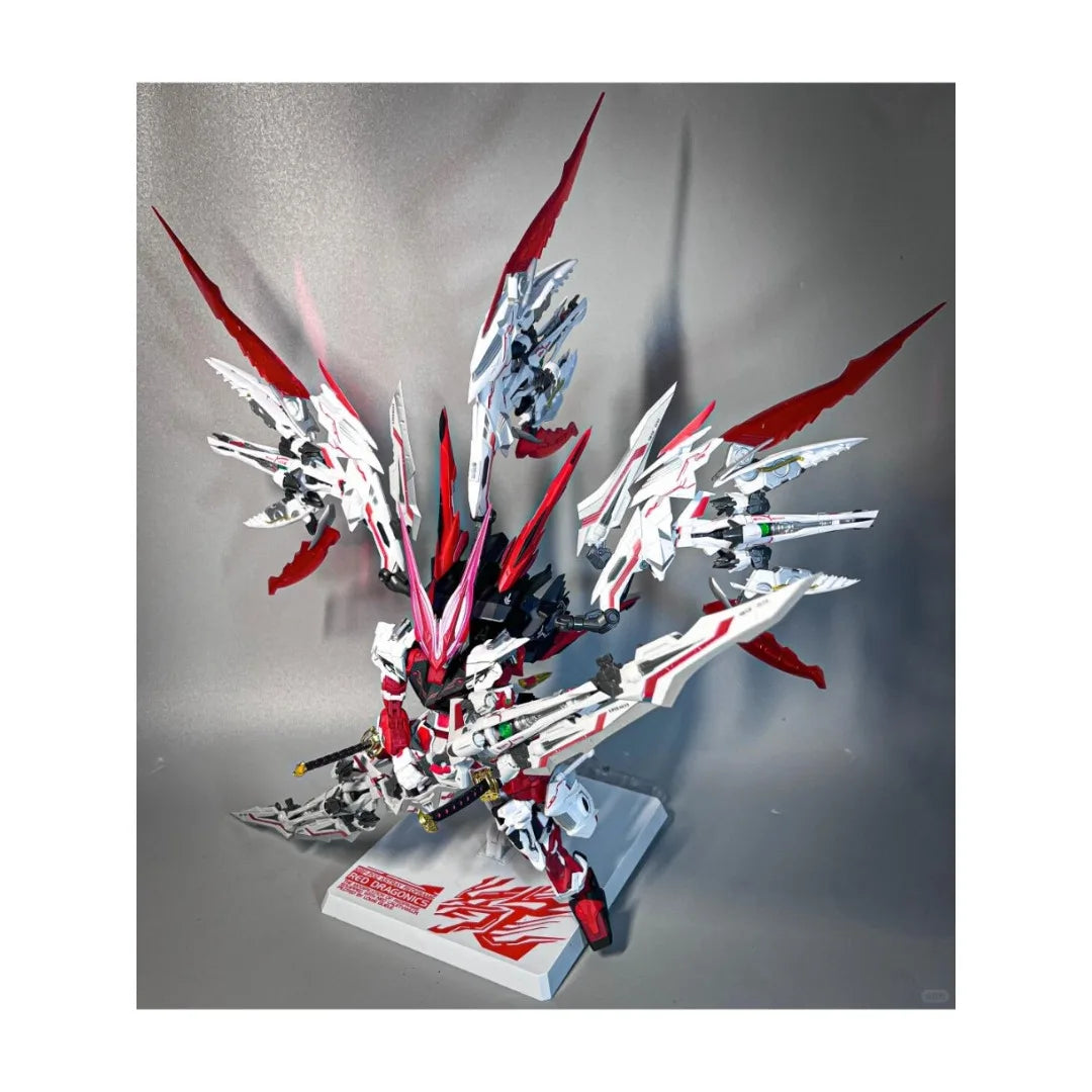 In Stock DABAN 8836 MB Style 1/100 Astray Red Frame Red Dragon Assembly Model Kit MBF-P02 Action Figure Robot Model Toy Gifts