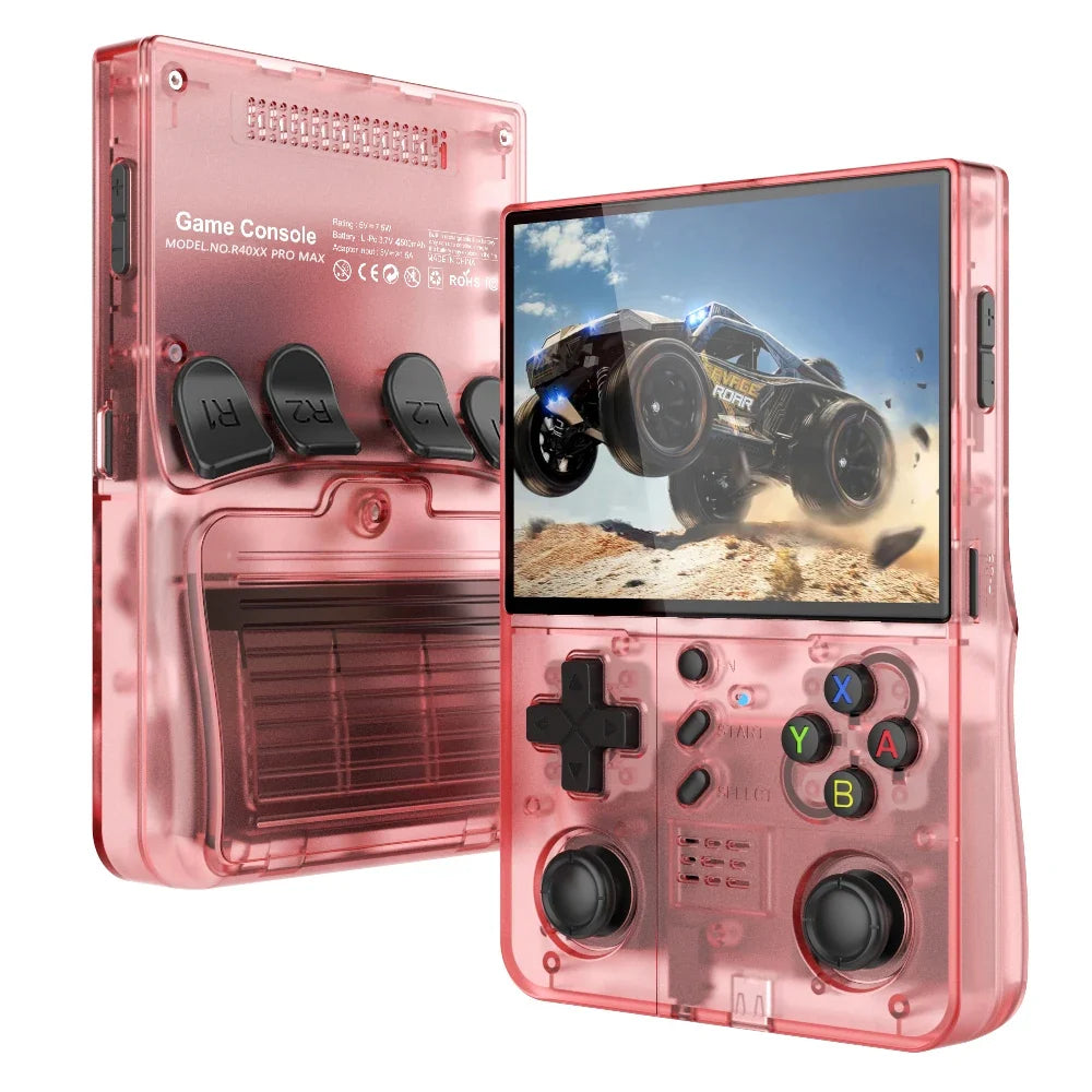 BOYHOM R40XXPROMAX Retro Handheld with ARKOS2.0, 4.2" HD IPS Screen, 4500mAh, WiFi - Portable Classic Gaming Best Gift