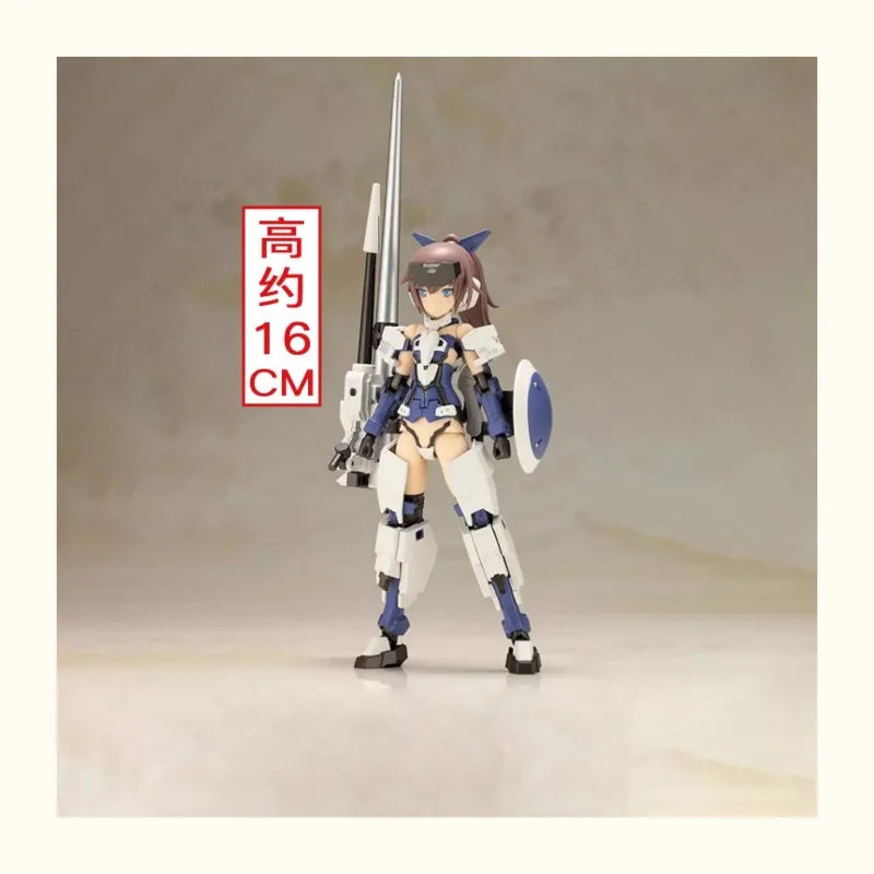 KOTOBUKIYA Original Anime Figure FRAME ARMS GIRL JINRAI（Lancer Ver.）FG190 Action Figure Toys for Kids Gift Collectible Model