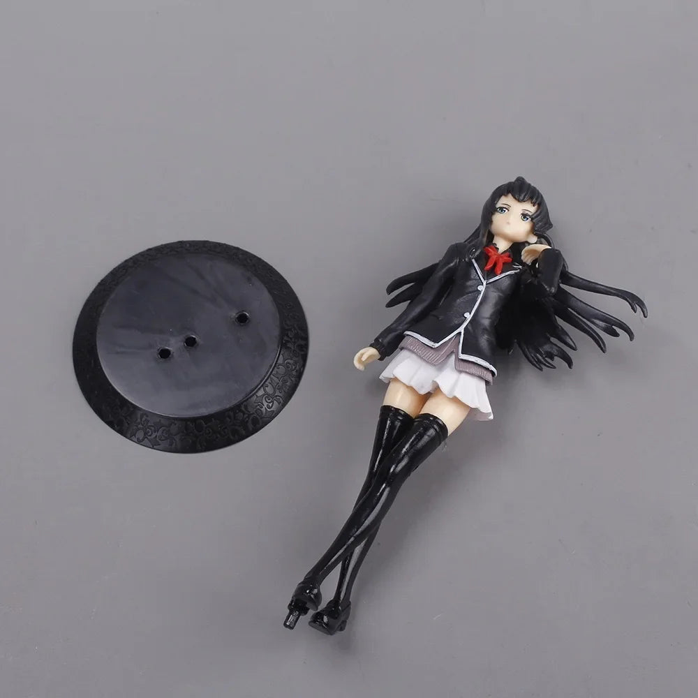 18CM Anime My Teen Romantic Comedy SNAFU Figure Yukinoshita Yukin Stand Animation Model Toys Gifts Collection Decoration PVC