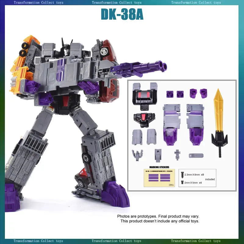 Transformation Toys DNA DK-38A Japanese Version of The Evolution of The World G1 Feitianhu Accessories Figure Model Toy