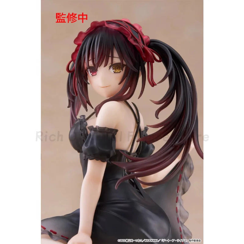 【In Stock 】Original TAiTO DATE ALIVE IV Season 5 Desktop Cute Kurumi Tokisaki ~Pajama Style~ Anime Figure Collection Model Toys