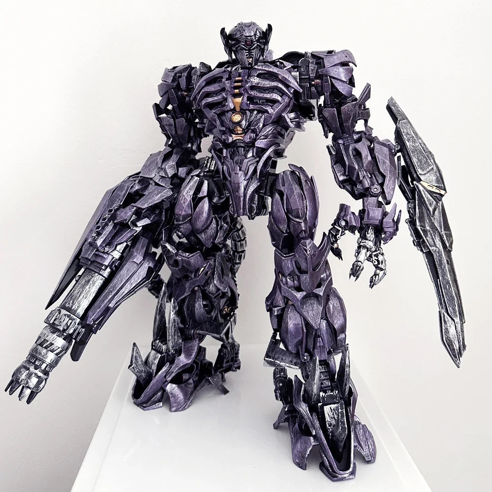 Oversize Toys Deformation Action Figure Zeus Magic Shockwave ZS01 Transformation Robot With BOX