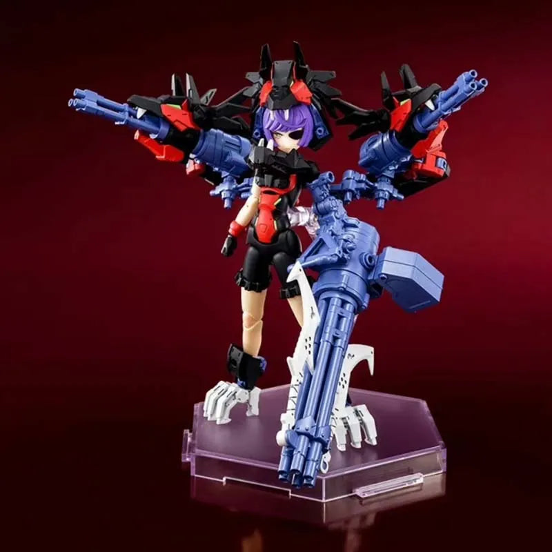 Kotobukiya Megami Device Model Kit Chaos Pretty Grandma Anime Figure Mobile Suit Girl Action Figures Toys For Boys Gift
