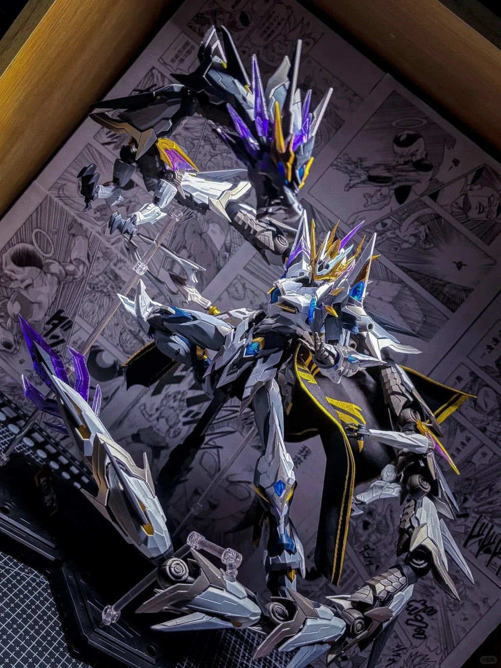 In Stock Motor Nuclear Aobing Assemly Model Kit Weiwu Color MG 1/100 Toy Mnp-Xh03w Aobin Alloy Skeleton Action Figure Toys