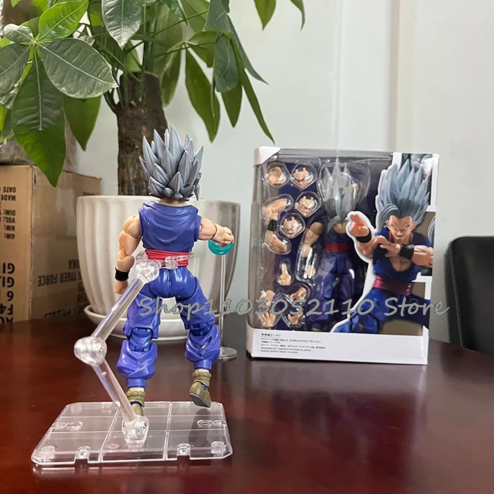 Anime S.H.Figuarts Dragon Ball Z Son Gohan Beast Figure SHF Gohan Super Hero PVC Action Model Toy Doll Birthday Gifts