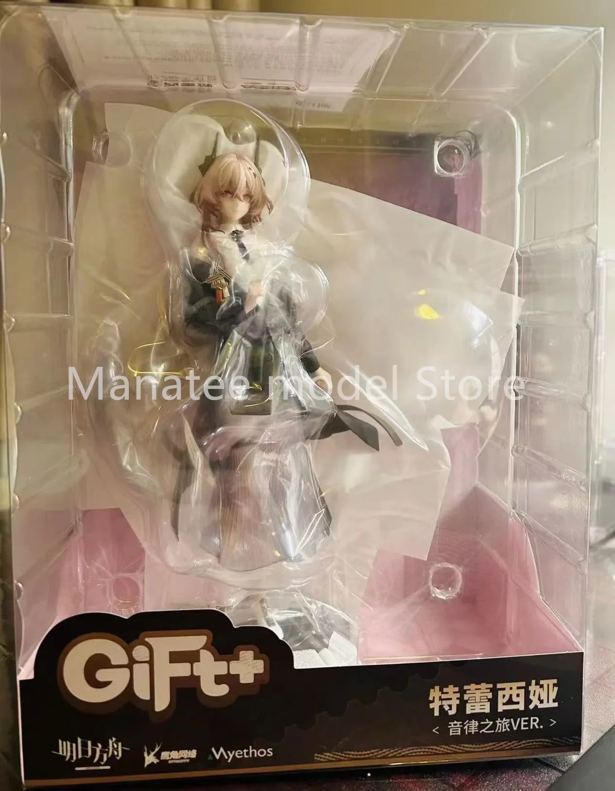 Myethos original Arknights theresa PVC Action Figure Anime Model Toys Figure Collection Doll Gift