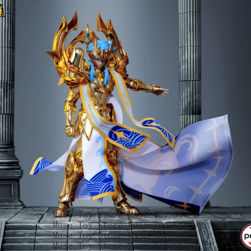 Toypoint/TP Saint Seiya Myth Cloth EXM Aquarius Camus SOG Totem/Object Gold Knights of the Zodiac Action Figure In stock