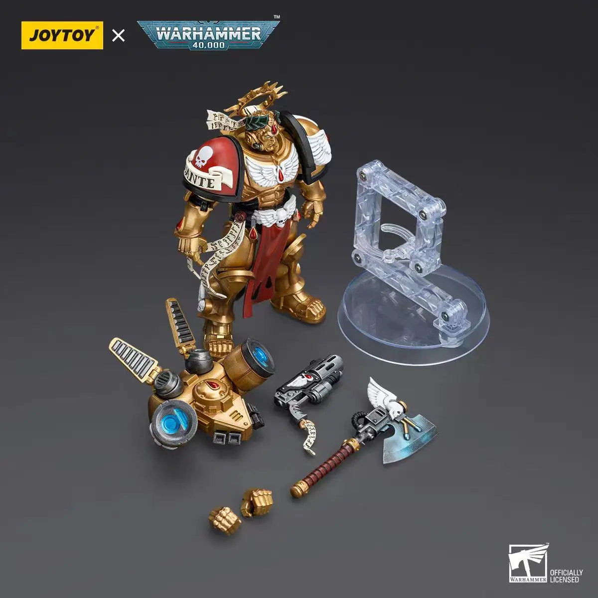 【In stock】JOYTOY 1/18 Action Figure Warhammer 40K Blood Angels Commander Dante Model Toy Gift