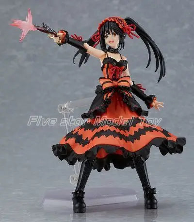 【FS】 Original Max Factory figma 585  Date A Live III Kurumi Tokisaki Figure Model Toys Gifts Collection