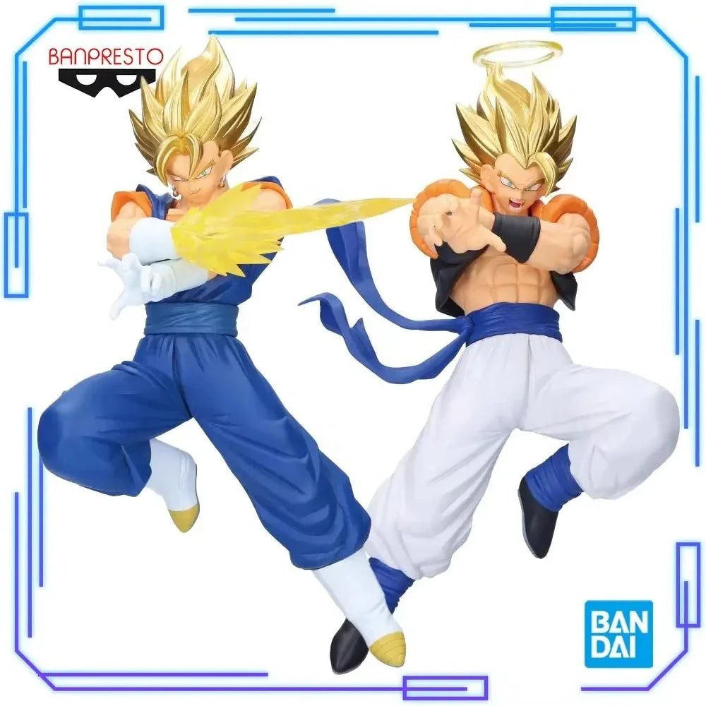 Auf Lager Bandai Original Echtes Banpresto Dragon Ball Z Dokkan Battle 10. Jubiläum Figur Vegetto Gogeta 19cm Modell Spielzeug