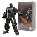 Original ZD Marvel Toys 1:10 LED version Iron Man figure Mark 1 MK1 Tony Stark Model Action Figure Collect models