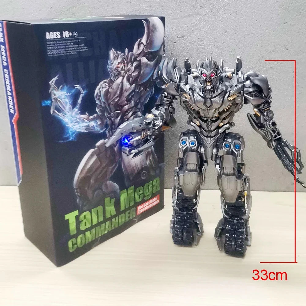 BMB LS06 Galvatron LS03 OP Commander Transformation Toys Megatank Car Movie Series Action Figure Deformation Robot Anime Model