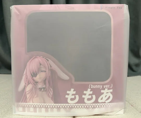 Neu Original Otaku Spielzeug Häschen Mädchen Anime Figur Fingertoy Rosa Haar PVC Sammelfigur Hasenversion Desktop Display für Sammler