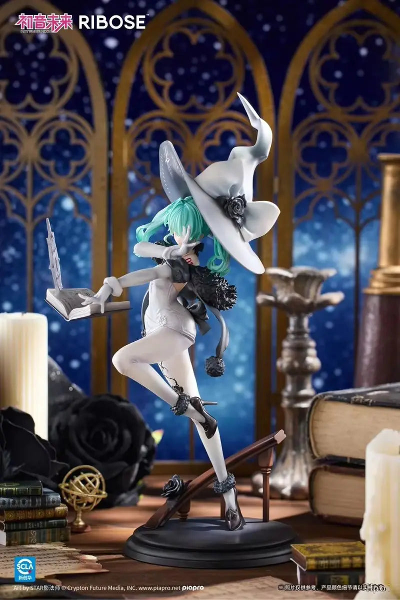 In Stock Original Ribose Rise Up Series Hatsune Miku Fancy Beauty Ver. Fantasia Witch 1/8 Hatsune Miku Model Desktop Ornament