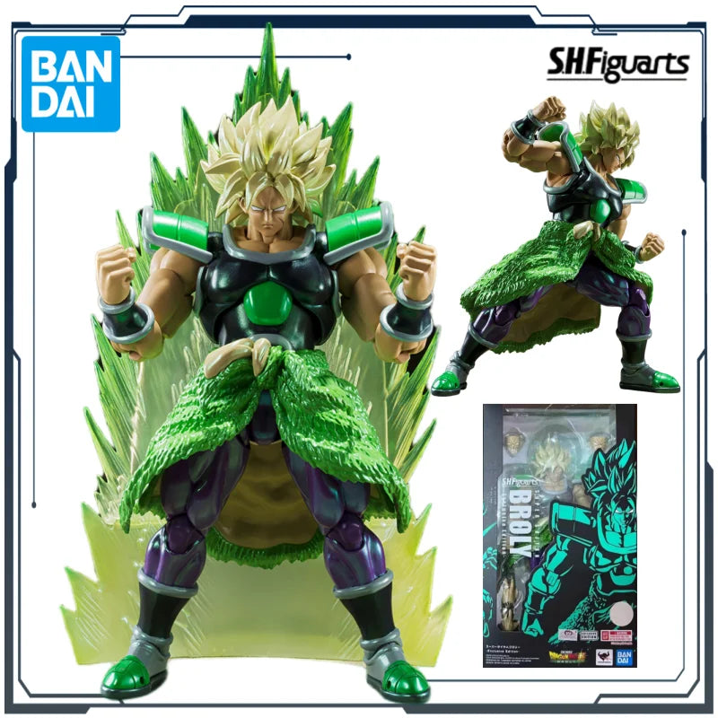 Bandai Original S.H.Figuarts Series SUPER SAIYAN BROLY -Exclusive Edition- New York Comic-Con 2022 Launches Souvenirs Toy Model