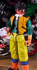Dragon Ball Anime Shf Goku Handmade Sunglasses and Scarves Clothes Built In Iron Wire Is Suitable for 1/12 Movable Humanoid Toy