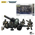 1/18 JOYTOY Action Figure 40K Astra Militarum Bombast Field Gun Malleus Rocket Launcher Anime Model Toy