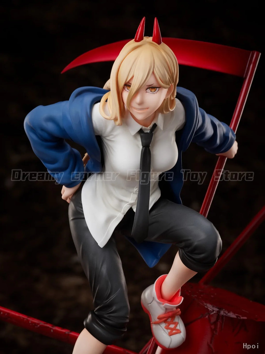 【In Stock】Original F:NEX MAPPA CHAINSAW MAN POWER 1/7 Scale Figure Model Collection Toy