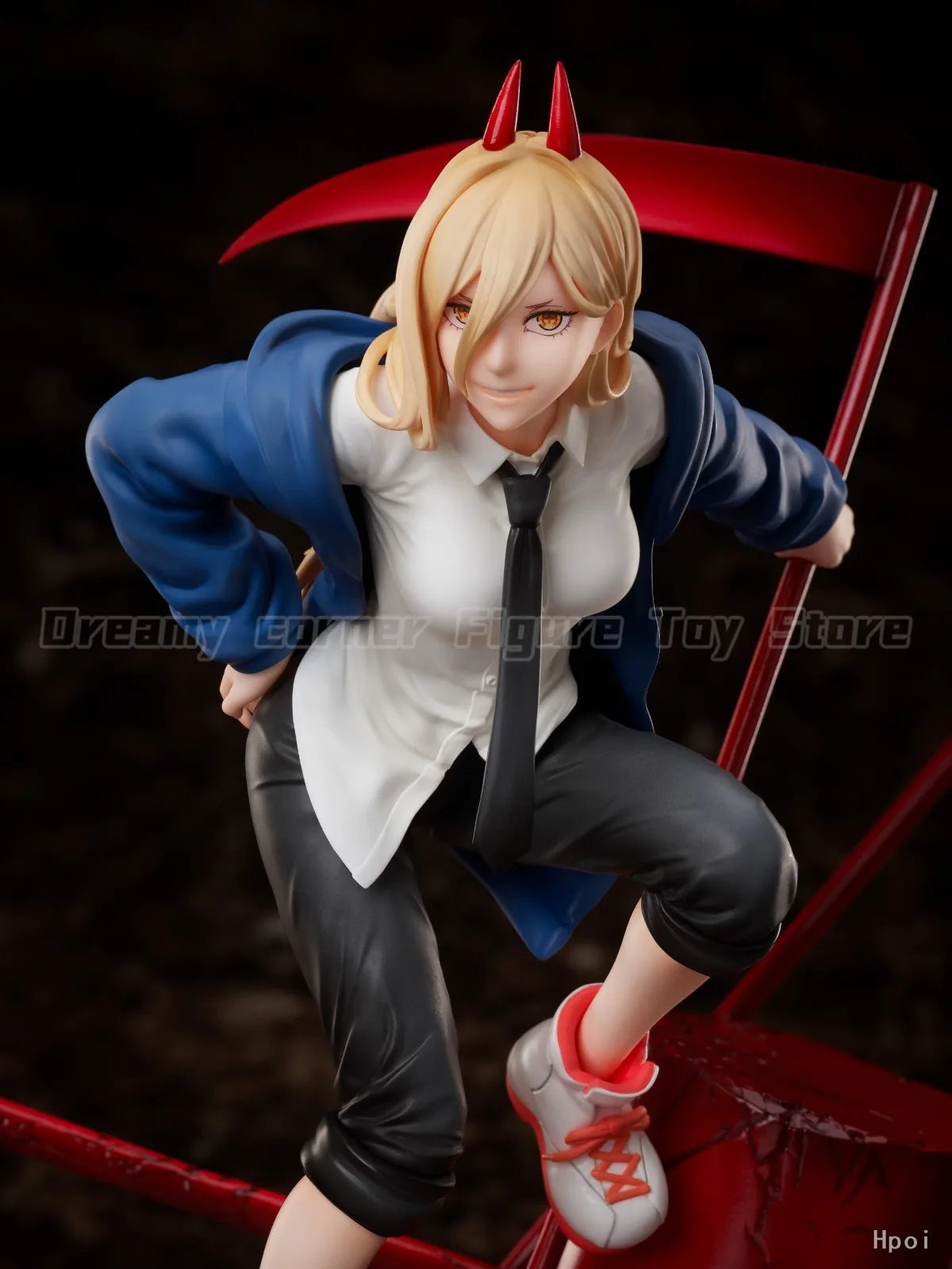 【In Stock】Original F:NEX MAPPA CHAINSAW MAN POWER 1/7 Scale Figure Model Collection Toy