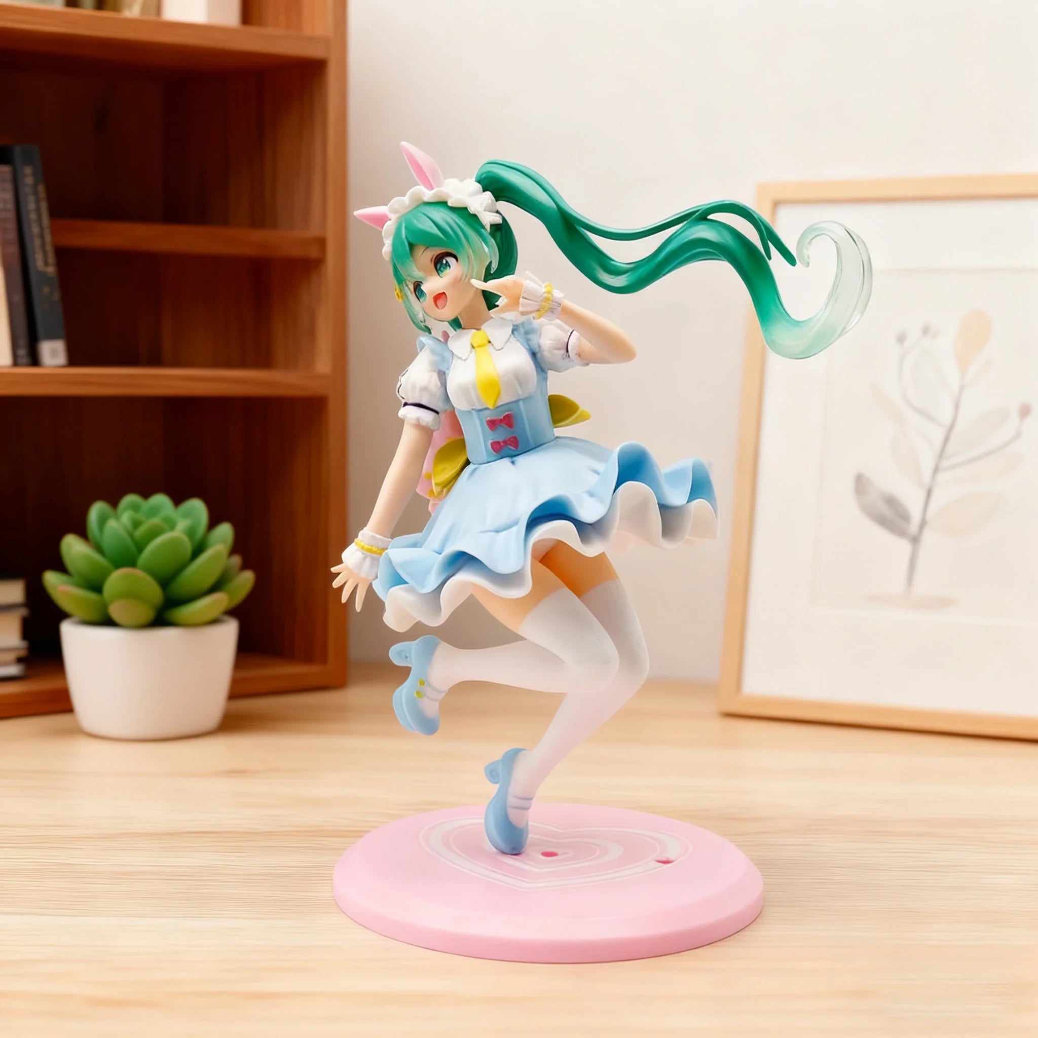 Hatsune Miku Fairy Tale Princess Handmade Anime Future Sweet and Cute Girls Anime Peripheral Model Desktop Decoration Toy Gift