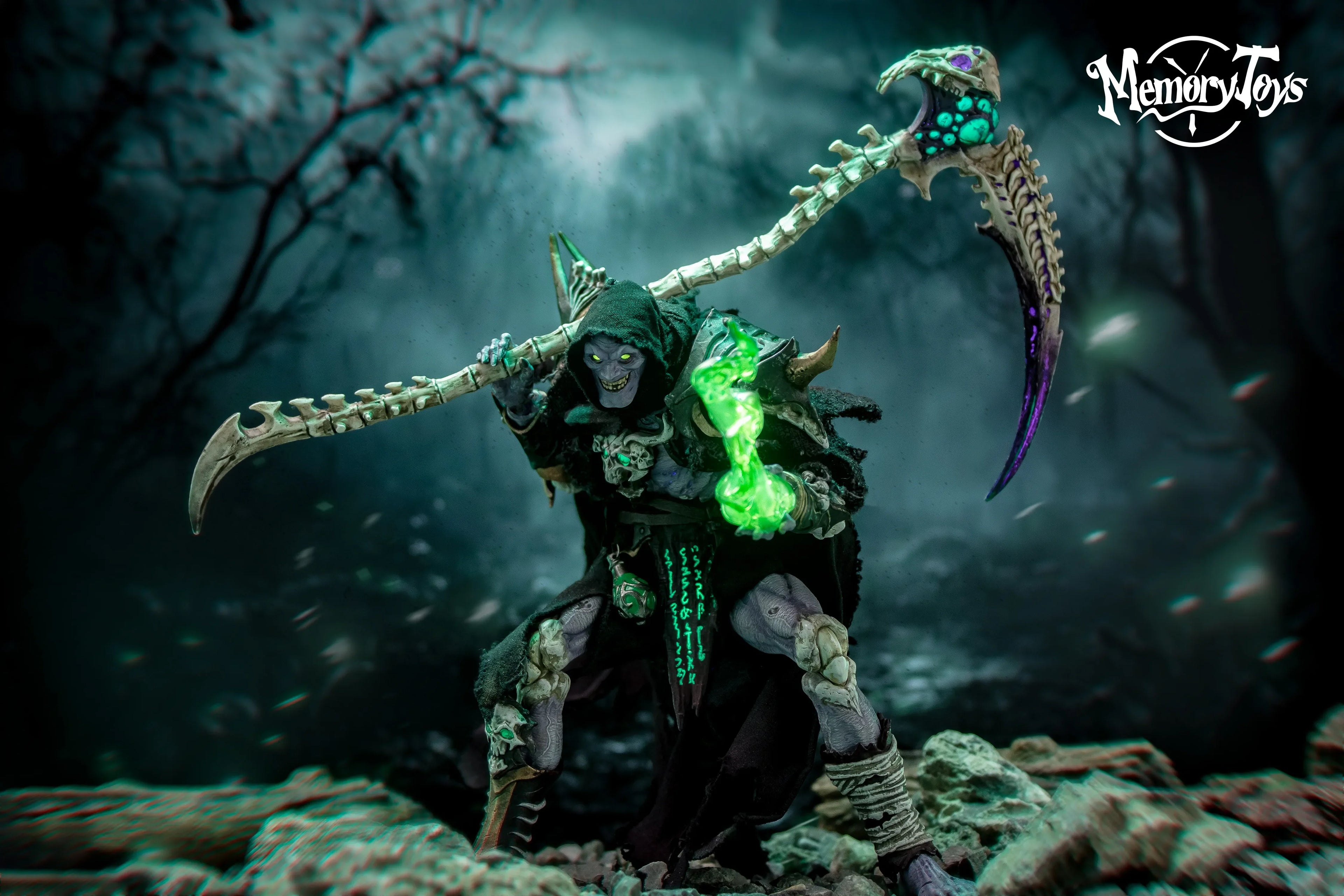 Memory Toys Undead Warlock Burning Legion LMP Action Figure Adventurer World Necromancer Baron Salman Demon Little Devil Toys
