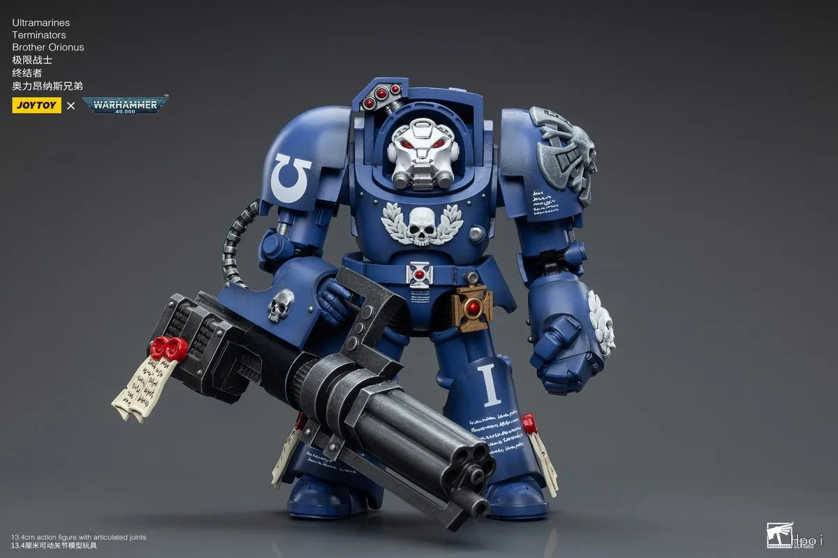 JOYTOY Warhammer 40K Ultramarines Terminators 6pcs Model Toy Gifts 1/18 Action Figure