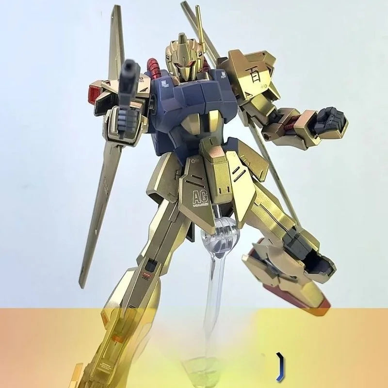 Wmh Wanmohui Jimo Club Hg Nu Baishi Pre-Sprayed Champagne Gold Model Kit -  Action Figures Children'S Puzzle Assembly Toys Gift