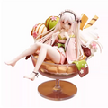 20cm Shiratama Komame Native Grizzry Panda 1/6 Girls Spielzeug Japanischer Anime PVC Actionfigur Spielzeug Spiel Sammlermodell Puppe