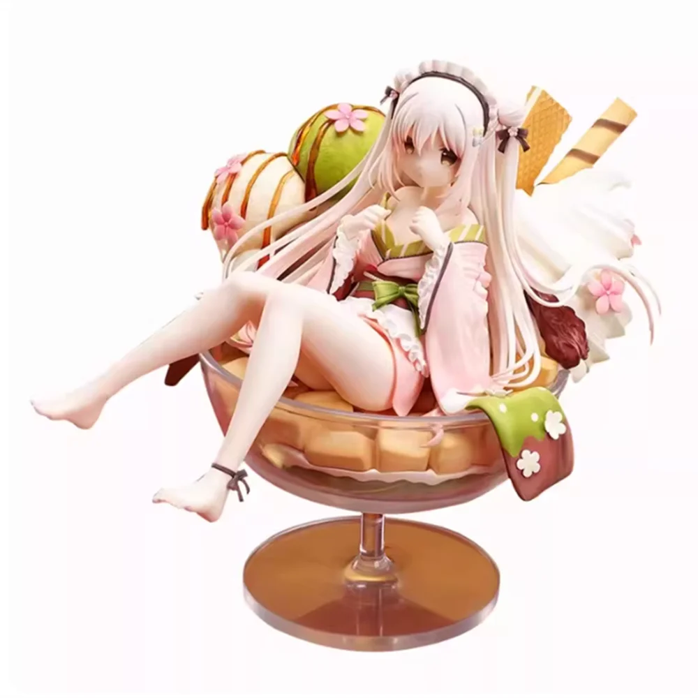20cm Shiratama Komame Native Grizzry Panda 1/6 Girls Spielzeug Japanischer Anime PVC Actionfigur Spielzeug Spiel Sammlermodell Puppe