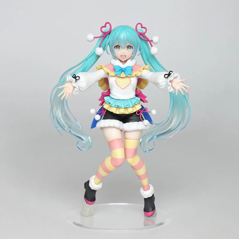 In Stock FuRyu SEGA TAiTO Hatsune Miku PVC Series Hatsune Miku Doll 14-18CM Anime Action Figures Model Collection Toy