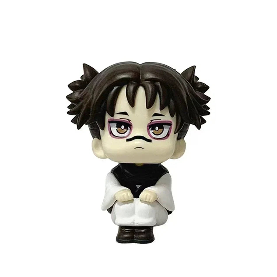 10cm Jujutsu Kaisen Mini Figures Satoru Gojo Figure Action Geto Suguru Figurine Q Version Anime Model PVC Collection Toys Statue